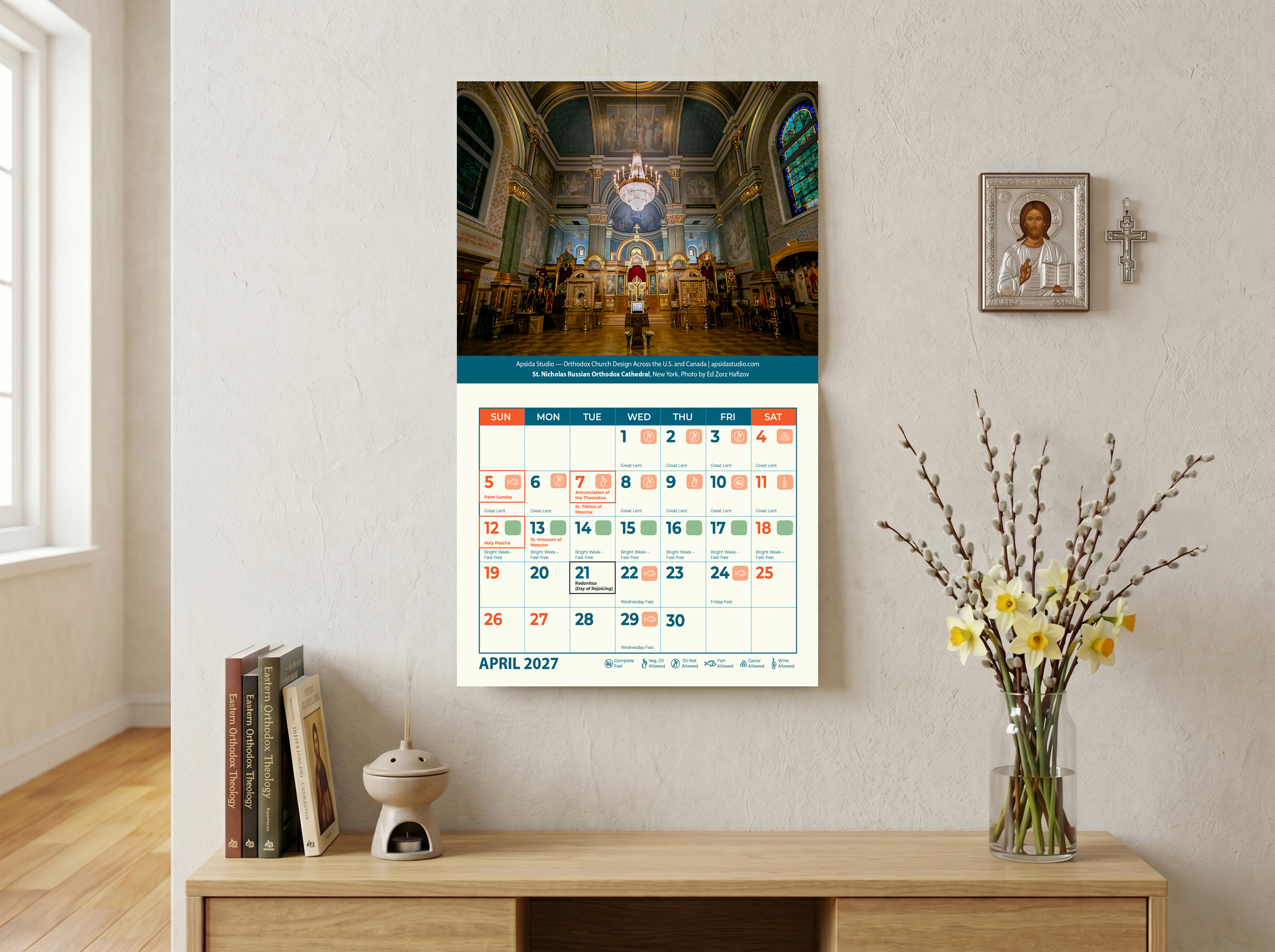 2027 Orthodox Calendar